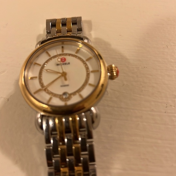 Michele Diamond Deco Watch